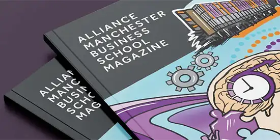 A cover of Alliance MBS Magazine