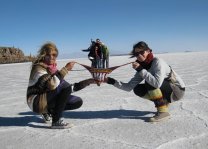 Visiting Bolivia's salt flats